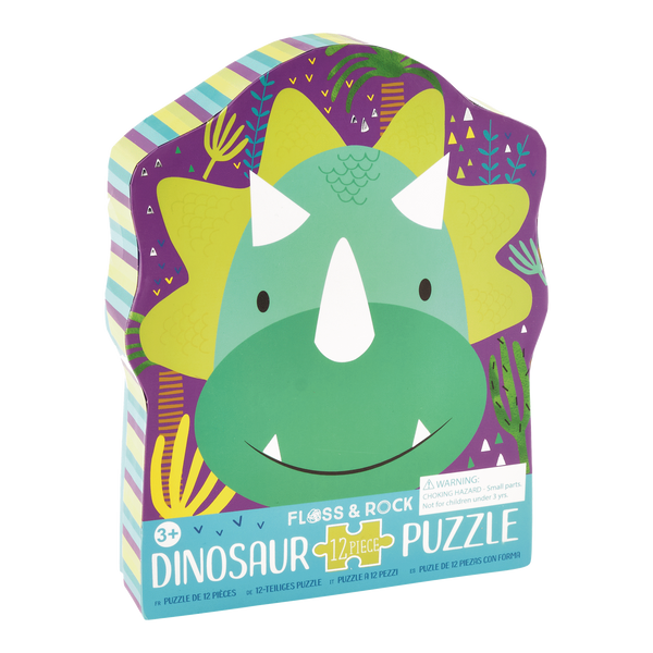 Dinosuar 12pc Shaped Jigsaw Puzzle