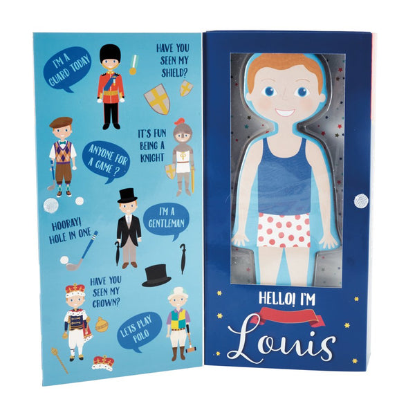 Louis Wooden Magnetic Dress Up Doll