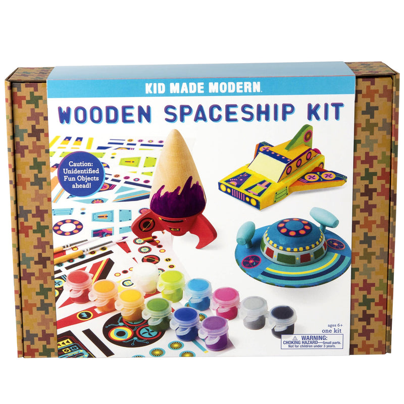 Wooden Spaceship Activity Box