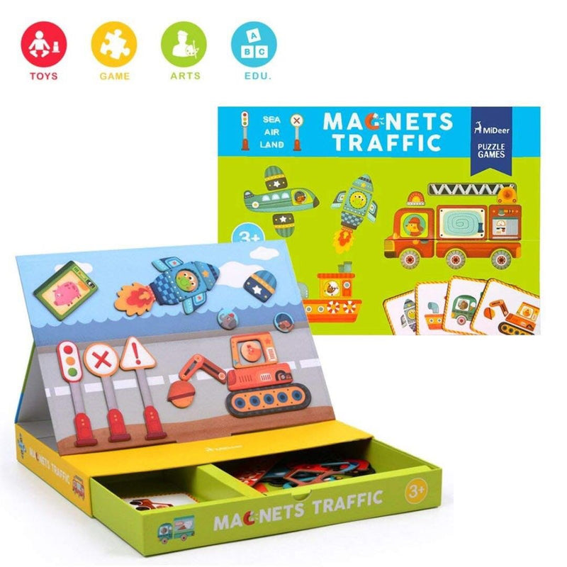 Traffic 58-piece Matching and Creating Activity Set