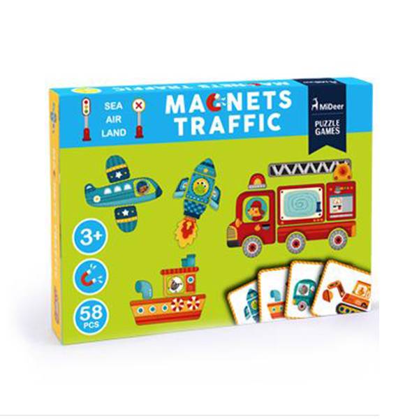 Traffic 58-piece Matching and Creating Activity Set